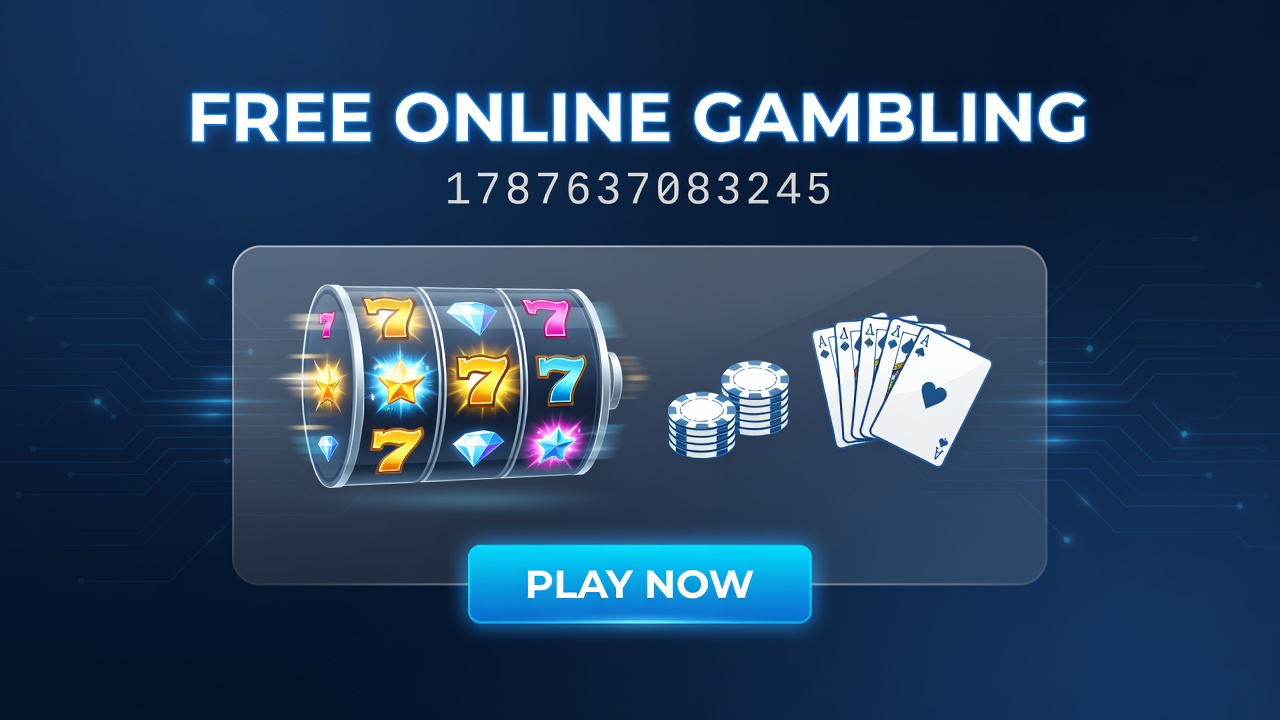 Mobile device displaying free online gambling table game simulation with interactive controls