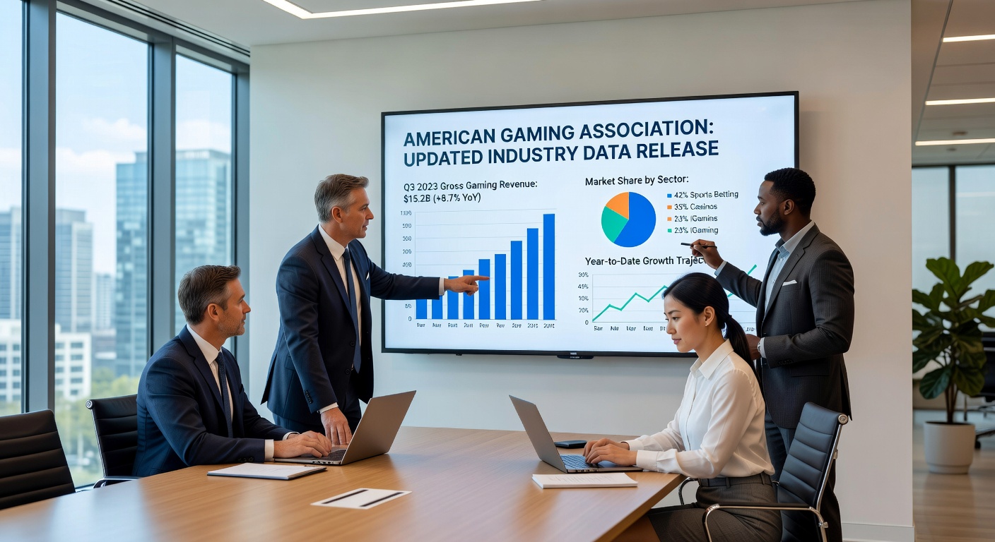 Close-up of sports betting interface on a mobile device next to casino chips, symbolizing the blend of online and traditional gaming revenue streams