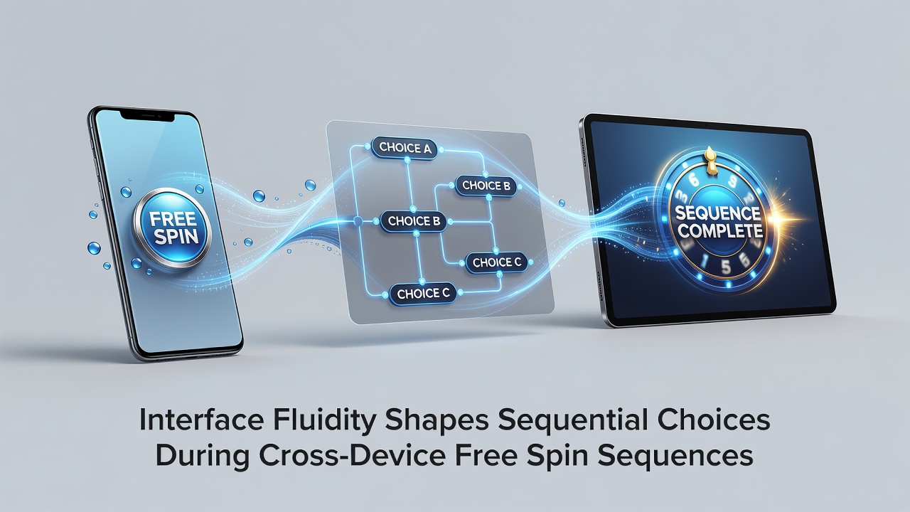 Seamless transition between desktop and mobile slot interfaces showing free spin sequences