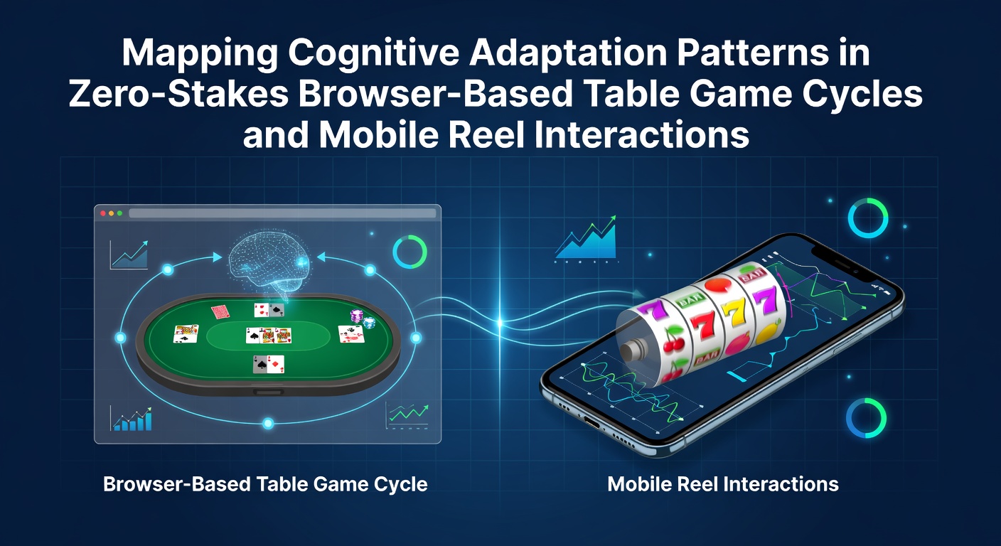 Illustration of cognitive mapping in browser table games and mobile reels