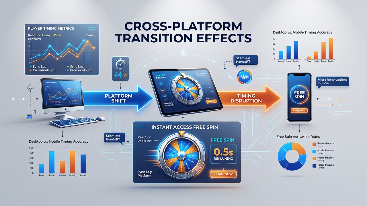 Player engagement metrics across mobile and desktop free spin environments